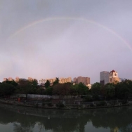 雨后双彩虹